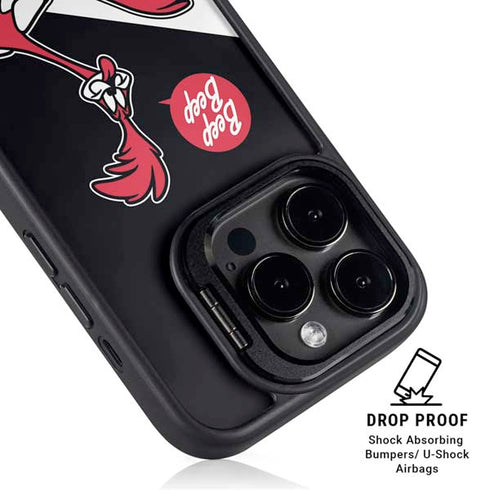 Looney Tunes Retro Road Runner iPhone 16 Pro Kickstand Case